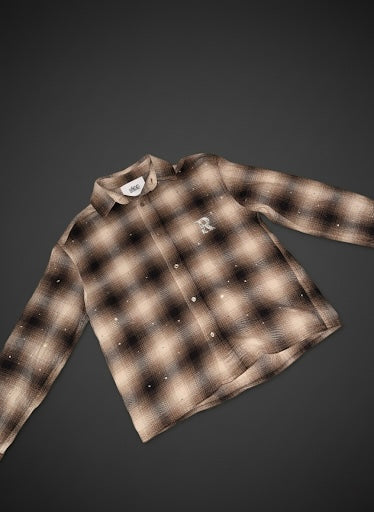 VACE Custom Flanell-Hemd - 1 of 1 mit Strasssteinen