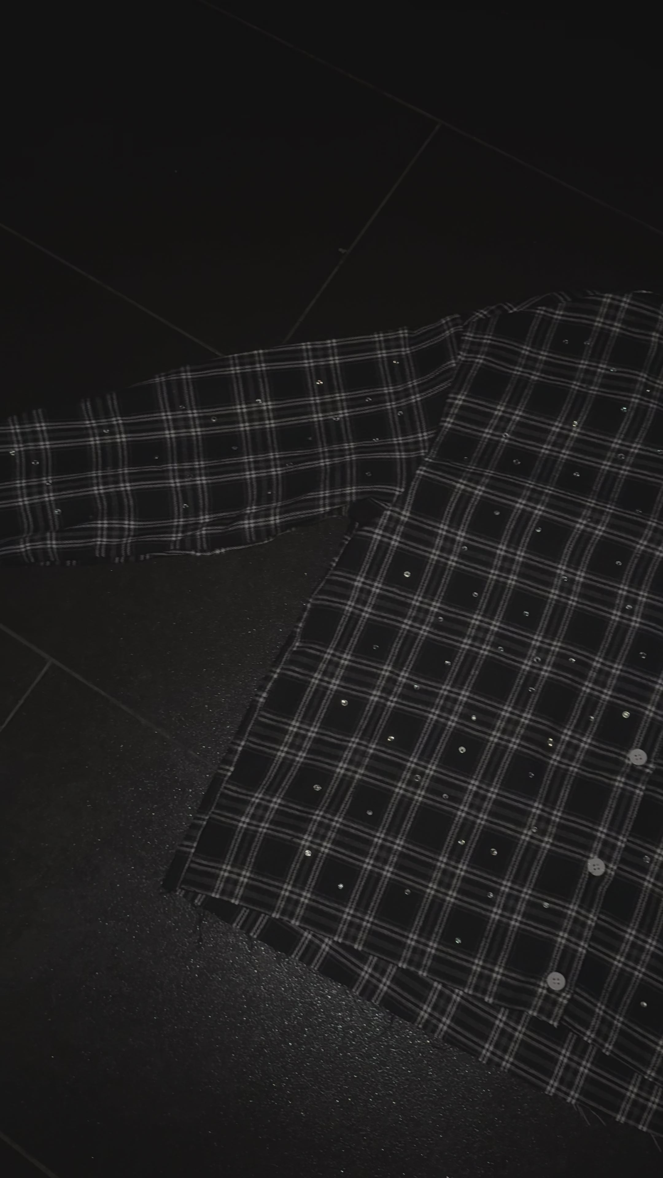 VACE Custom Flanell-Hemd - 1 of 1 mit Strasssteinen