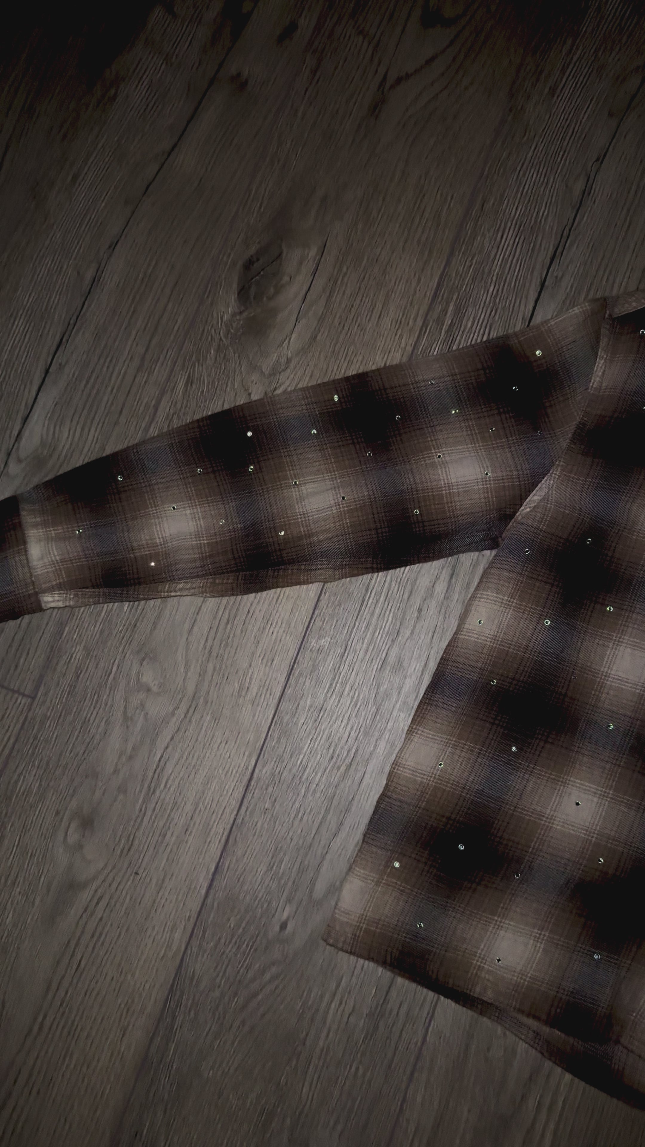 VACE Custom Flanell-Hemd - 1 of 1 mit Strasssteinen