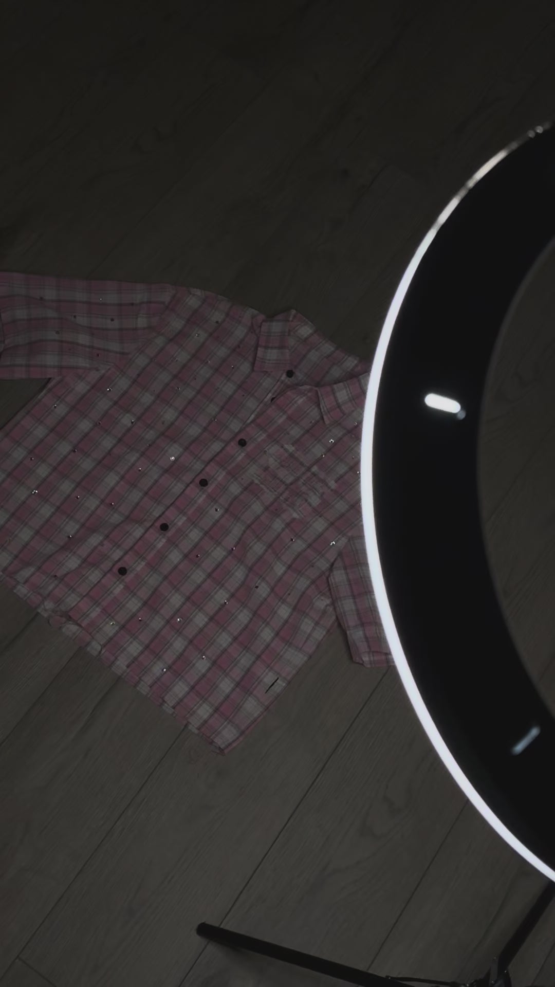 VACE Custom Flanell-Hemd - 1 of 1 mit Strasssteinen