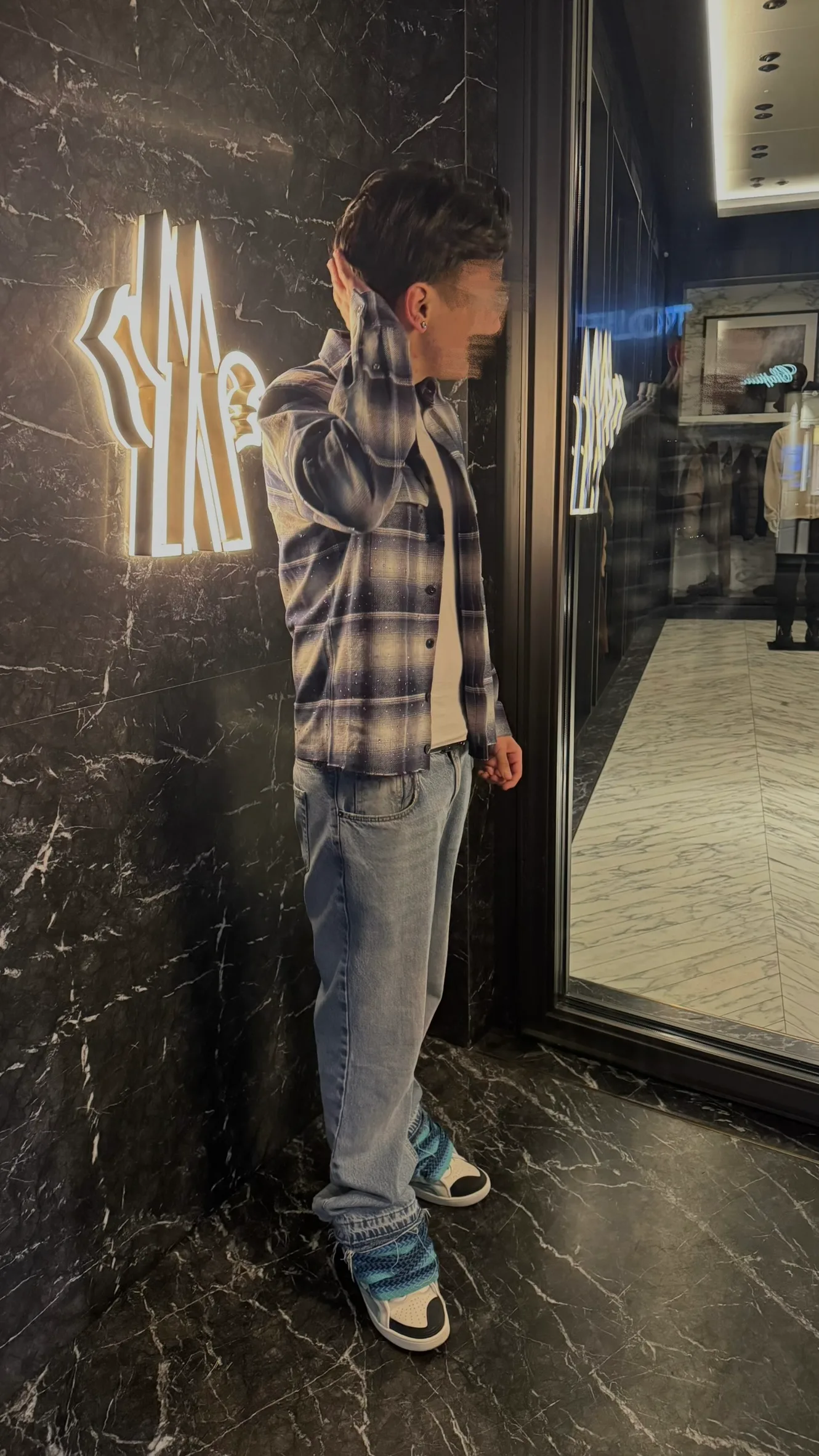 VACE Culture Flannel Street Styling – custom streetwear